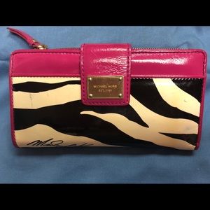 Michael Kors Zebra Wallet